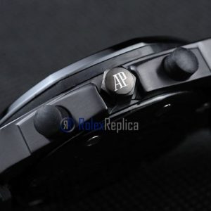 Alternative view of audemars piguet replica chrono offshore pvd strip rubber-b imitazione copia