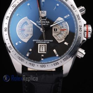 Alternative view of Tag-heuer replica carrera calibre 17 chrono strip leather imitazione copia