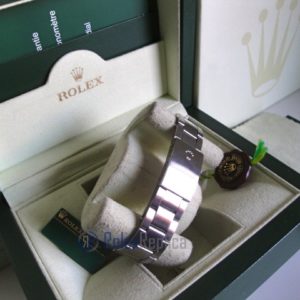 Alternative view of rolex replica GMT master II rosso blue vintage plexi orologio replica