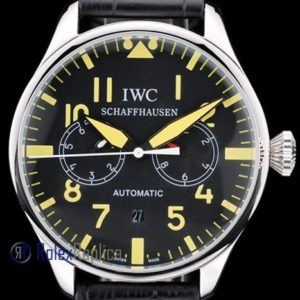 Alternative view of iwc replica 8 days power reserve yellow ll strip leather orologio imitazione