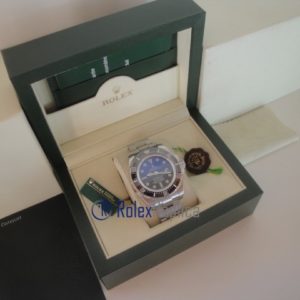 Alternative view of rolex replica deepsea seadweller ceramica dial blue orologio replica