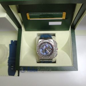 Alternative view of audemars piguet replica royal oak offshore michael schumacher platinum limited edition