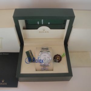 Alternative view of rolex replica datejust white roman oyster orologio imitazione