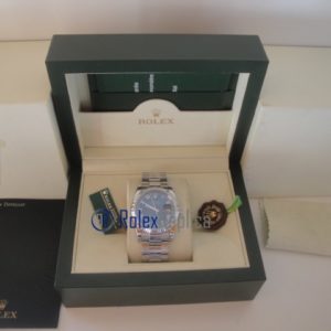 Alternative view of rolex replica datejust blu roman oyster orologio imitazione