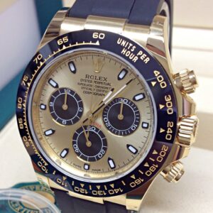 Alternative view of rolex replica daytona ceramichon oysterflex oro giallo orologio replica copia imitazione