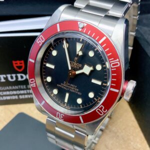 Alternative view of Tudor replica Heritage Black Bay 41mm 79230R red
