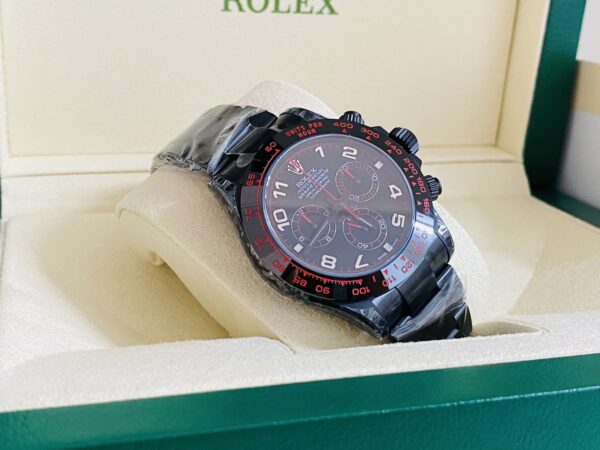 Rolex replica daytona pro-hunter 116509 WG racing dial PVD 4130 clone movement