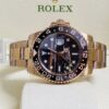 Rolex replica GMT Master II 126715CHNR rose gold occhio di tigre