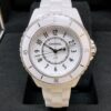Chanel replica J12 H5698 medium size White Ceramic