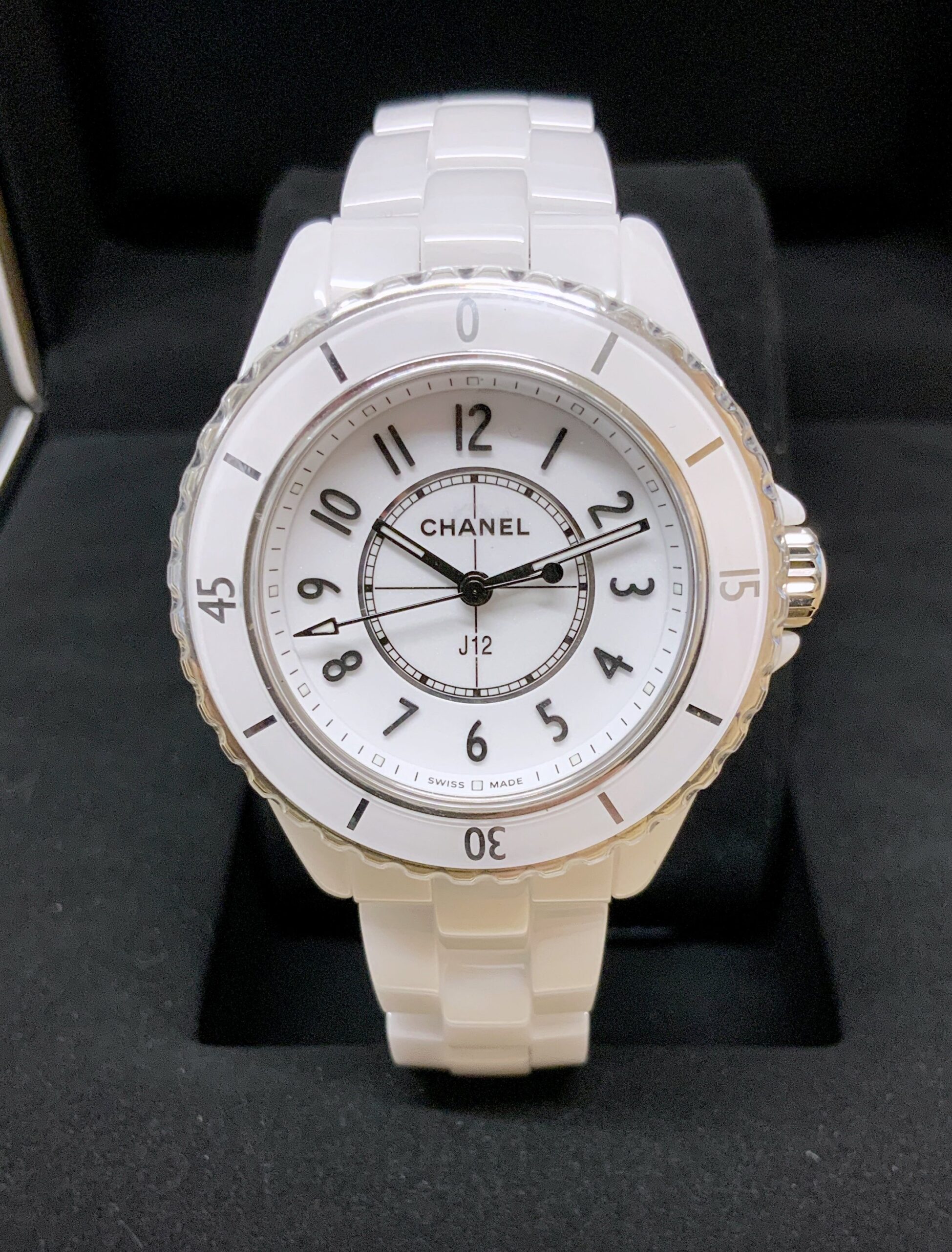 Chanel replica J12 H5698 medium size White Ceramic